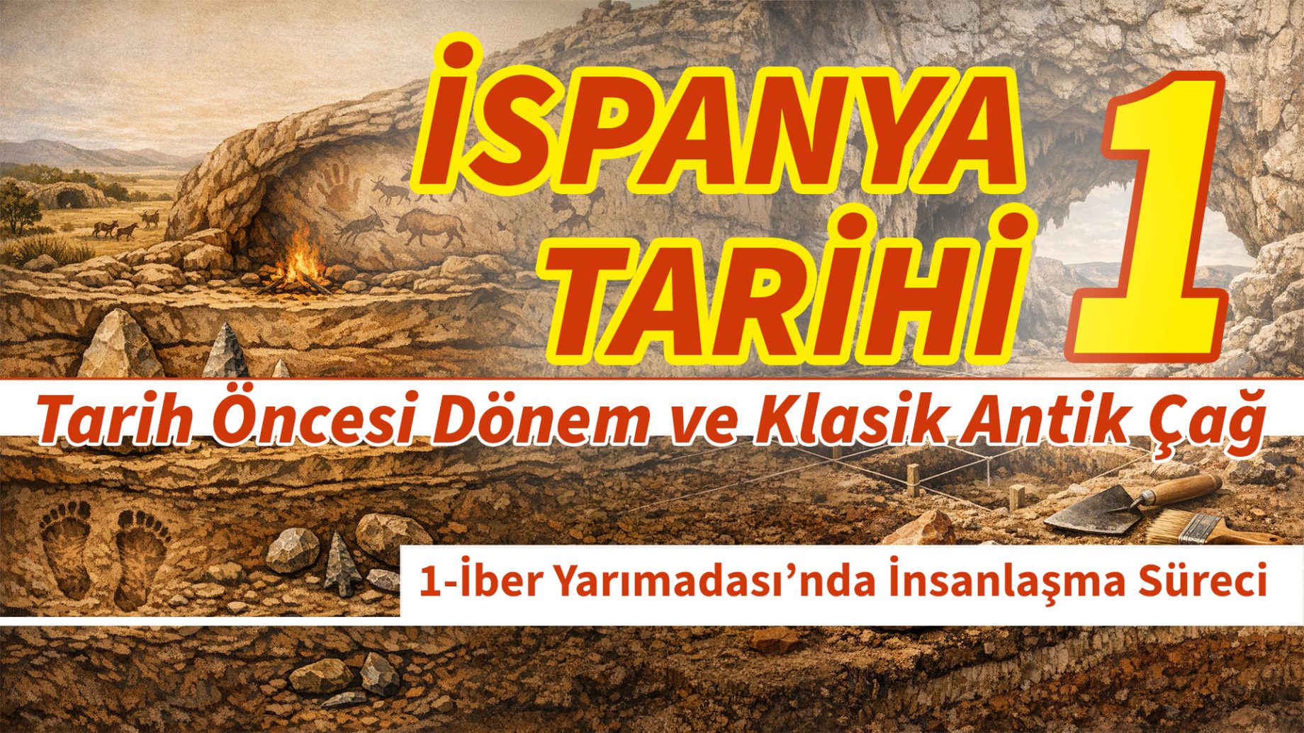 İspanya Tarihi İber Yarımadası'nda İnsanlaşma Süreci